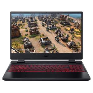 Notebook Gamer Acer Nitro 5 , AMD Ryzen 5 7535HS , 8GB DDR5 , SSD 512GB M.2 , RTX 3050 4GB , 15.6" Full HD , Windows 11 Home , Preto