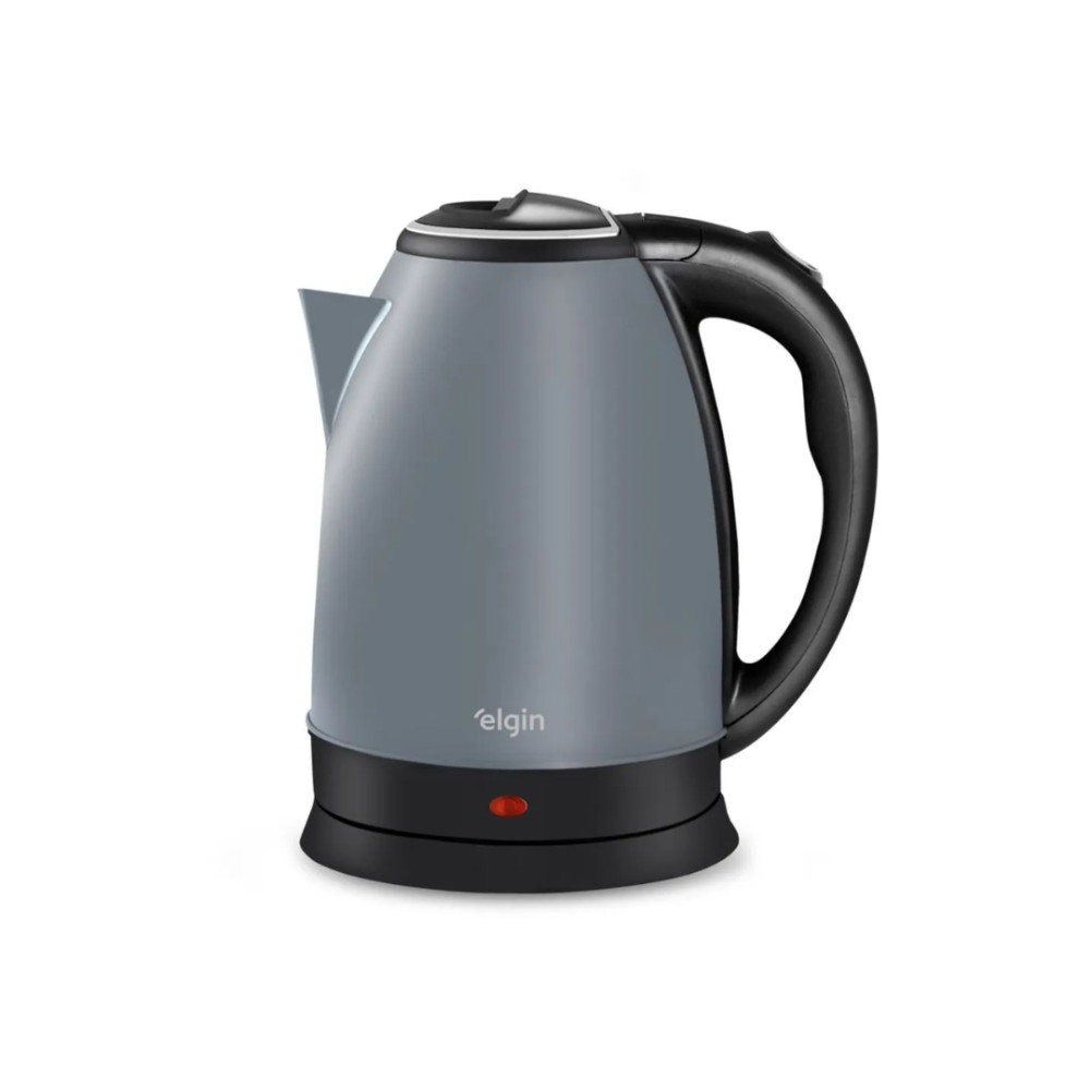 OPENBOX Chaleira Elétrica Elgin , 2L , Aço Inox , Jarra Sem Fio , Cinza , 42CHA1002000 