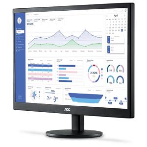 OPENBOX Monitor AOC M2470SWH2 23.6" , Full HD , 60Hz , Low Blue Mode , HDMI e VGA , Preto