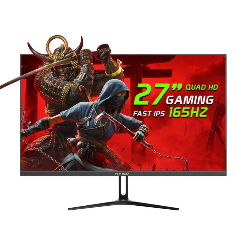 OPENBOX Monitor Gamer New Hero Blade Titan , 27" , QHD , IPS , 165Hz , FreeSync , HDMI , DisplayPort