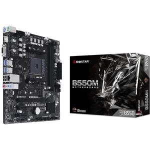 OPENBOX Placa Mãe Biostar B550MH 3.0 , Chipset B550 , AMD AM4 , mATX , DDR4