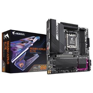 OPENBOX Placa Mãe Gigabyte B650M Aorus Elite , Chipset B650 , AMD AM5 , mATX , DDR5
