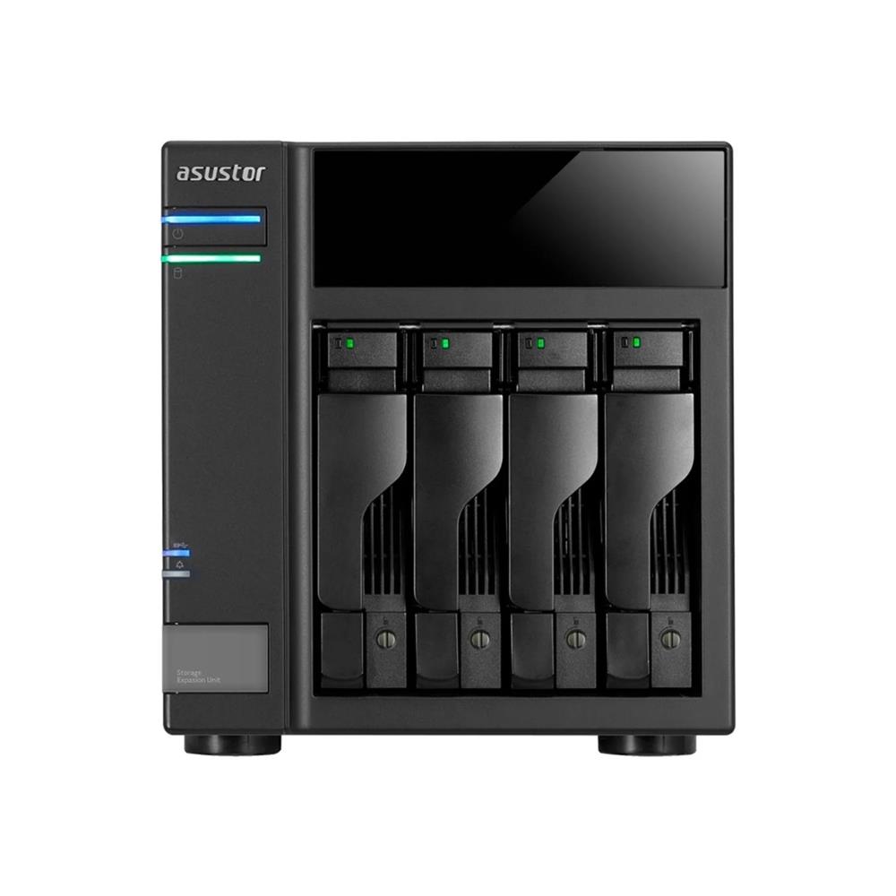 OPENBOX Storage NAS ASUSTOR AS6004U , Unidade de Expansão , 4 Baias SATA , USB 3.2 Gen 1 Type-B , Hot Swap , RAID