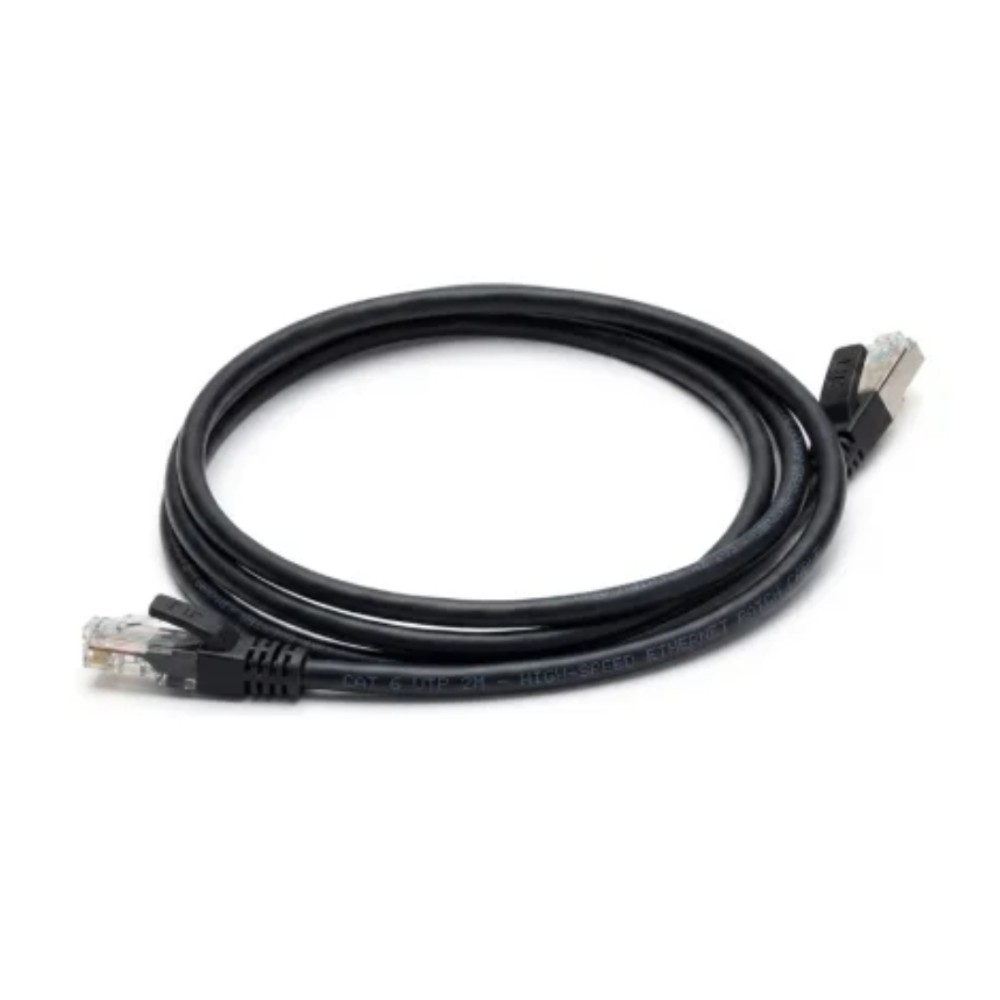 Cabo de Rede Prysmian Patch Cord CAT6 , U/UTP , LSZH , 24 AWG , RJ45 , 2,5 Metros , Preto , 10718552