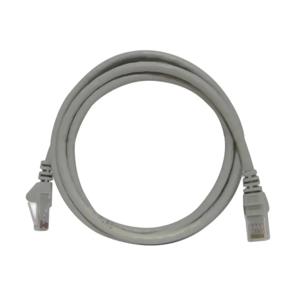 Cabo de Rede Prysmian Patch Cord CAT6 , U/UTP , LSZH , 24 AWG , RJ45 , 5 Metros , Cinza , 10718544