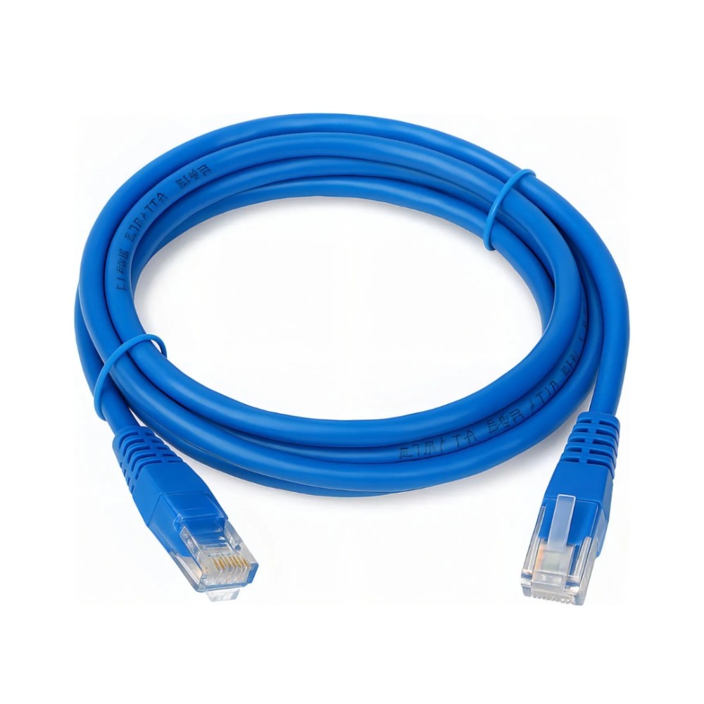 Cabo de Rede Prysmian Patch Cord CAT6 , U/UTP , LSZH , 24 AWG , RJ45 , 2,5 Metros , Azul , 10718543