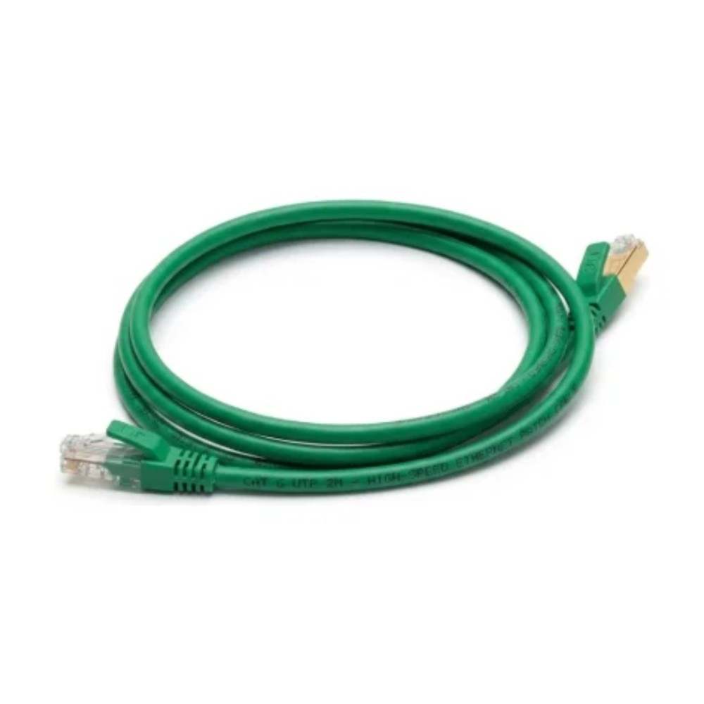 Cabo de Rede Prysmian Patch Cord CAT6 , U/UTP , LSZH , 24 AWG , RJ45 , 2,5 Metros , Verde , 10718556