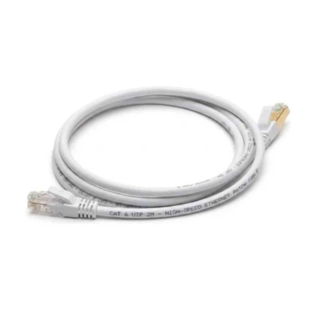Cabo de Rede Prysmian Patch Cord CAT6 , U/UTP , LSZH , 24 AWG , RJ45 , 1,5 Metros , Branco , 10718553