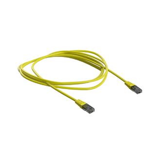 Patch Cord  2Flex , UTP , Cat5E , 5 metros , Amarelo - 2F-CAT5-5M-YL