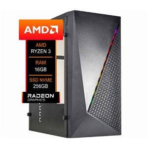 PC Gamer AMD Ryzen 3 3200G , Vega 8 , 16GB DDR4 , 256GB NVMe