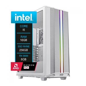 PC Gamer Intel Core i5-10400F , RX6600 8GB , 16GB DDR4 , 256GB NVMe