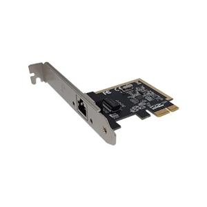 Placa de Rede Comtac , PCI-Express , 10/100/1000 Mbps , Full Duplex , Preto