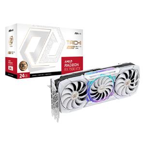 Placa de Vídeo ASRock Radeon RX 7900 XTX Taichi OC , 24GB , GDDR6 , 384-Bit , ARGB , Branco 