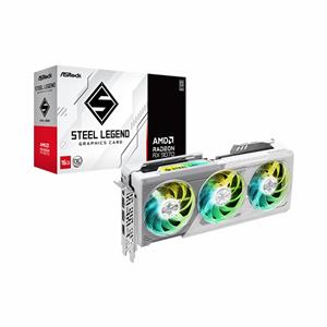 Placa de Vídeo ASRock RX 9070 Steel Legend OC AMD Radeon , 16GB , GDDR6 , FidelityFX , RDNA