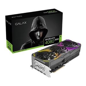 Placa de Vídeo Galax GeForce RTX 4080 Super SG 1-Click OC , 16GB , GDDR6X , 256-Bit , ARGB , Preto
