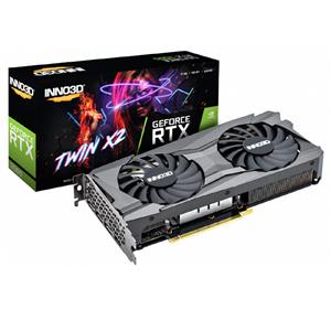 Placa de Vídeo INNO3D GeForce RTX 3060 TWIN X2, 12GB, GDDR6, 192-Bit, Preto