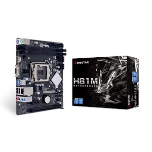 Placa Mae Biostar H81MHV3 2.0 , Chipset H81 , Intel LGA 1150 , mATX , DDR3