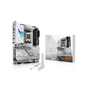 Placa mãe  ASUS ROG X870-A Gaming Wifi , AM5 , DDR5 , M.2 , NVMe , Bluetooth , Wi-fi , DisplayPort , HDMI , ATX , Branco