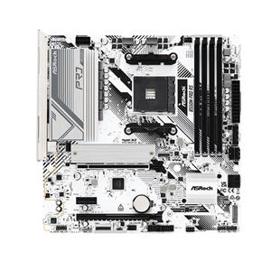 Placa-Mãe ASRock B550M Pro RS , AM4 , mATX , DDR4 , 128GB , PCIe 4.0 , 2x M.2 NVMe , Branco