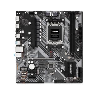Placa-Mãe ASRock B650M-H/M.2+ , Chipset B650m , AMD AM5 , M-ATX , DDR5 , Preto