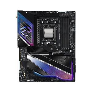 Placa-Mãe ASRock X870E Nova Wifi , AMD AM5 , ATX , DDR5 , 8200MHz , 256GB , PCIe 5.0 , Wi-Fi 7 , Preto