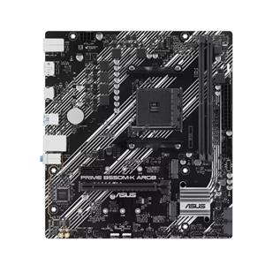 Placa-Mãe ASUS Prime B550M-K ARGB , AMD AM4 , Chipset B550 , Micro ATX , DDR4 , PCIe 4.0 , 2x M.2 , HDMI , DisplayPort , Preto