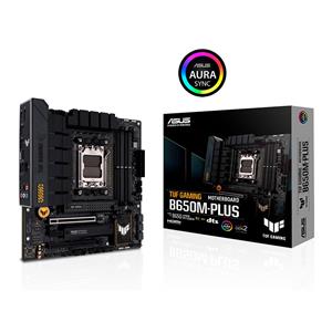 Placa Mãe Asus TUF Gaming B650M-PLUS, Chipset B650, AMD AM5, mATX, DDR5