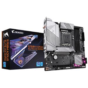 Placa Mãe Gigabyte B760M Aorus Elite DDR4 , Chipset B760 , Intel LGA 1700 , mATX
