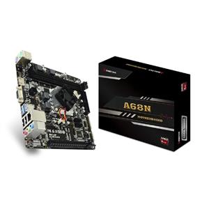 Placa Mãe Biostar A68N-5600E , com Processador Integrado AMD PRO A4-3350B Quadcore , Mini-ITX , DDR3
