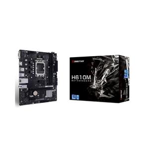Placa Mãe Biostar H610MH D5 , Chipset H610 , Intel LGA 1700 , MATX , DDR5
