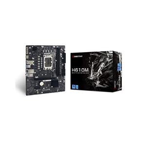 Placa Mãe Biostar H610MH , Chipset H610 , Intel LGA 1700 , mATX , DDR4