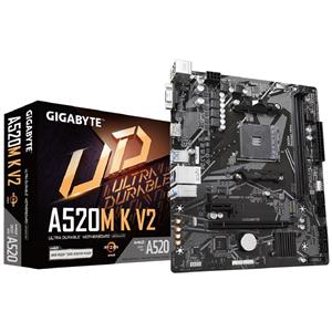 Placa Mãe Gigabyte A520M K V2 , Chipset A520 , AMD AM4 , mATX , DDR4
