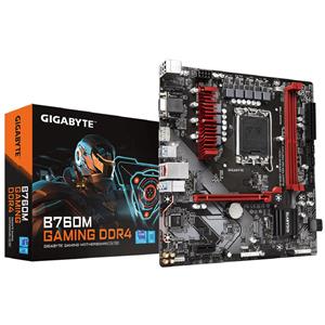 Placa Mãe Gigabyte B760M Gaming DDR4 , Chipset B760 , Intel LGA 1700 , mATX