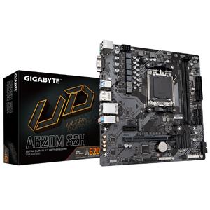 Placa Mãe Gigabyte A620M S2H, Chipset A620, AMD AM5, mATX, DDR5