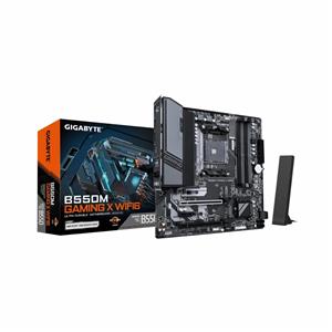 Placa Mãe Gigabyte B550M Gaming X WIFI6 , Chipset AMD B550 , AMD AM4 , mATX , DDR4