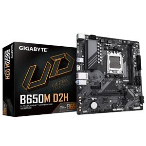 Placa Mãe Gigabyte B650M D2H, Chipset B650, AMD AM5, mATX, DDR5