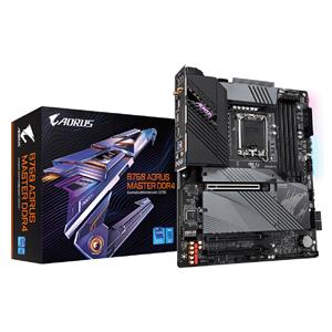 Placa Mãe Gigabyte B760 AORUS MASTER DDR4 , Chipset B760 , Intel LGA1700 , ATX , DDR4