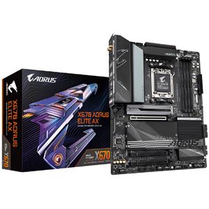 Placa Mãe Gigabyte X670 Aorus Elite AX , WiFi , Chipset X670 , AMD AM5 , ATX , DDR5