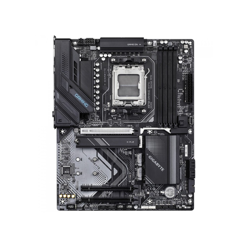 Placa-Mãe Gigabyte X870 Gaming WIFI6 , AMD X870 , AM5 , ATX , DDR5 , Wi-Fi 6 , Bluetooth , PCIe 5.0 , USB4 , M.2 NVMe PCIe 5.0