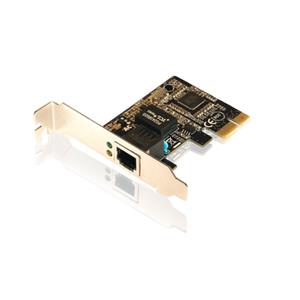 Placa de Rede Comtac , PCI-Express X1 , 10/100/1000?Mbps (Gigabit) , Low Profile ,  Preto