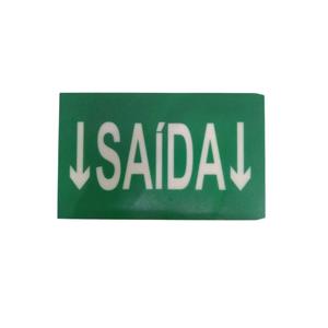 Placa De Sinalização BR-VD 250X158X1MM