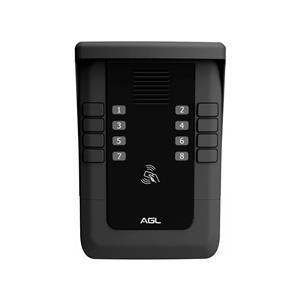 Porteiro Coletivo AGL S500 , 8 Pontos , Controle de Acesso , Preto
