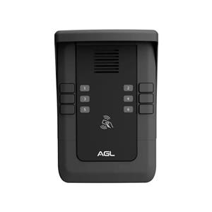 Porteiro Coletivo AGL S500 , 6 Pontos , Controle de Acesso , Preto