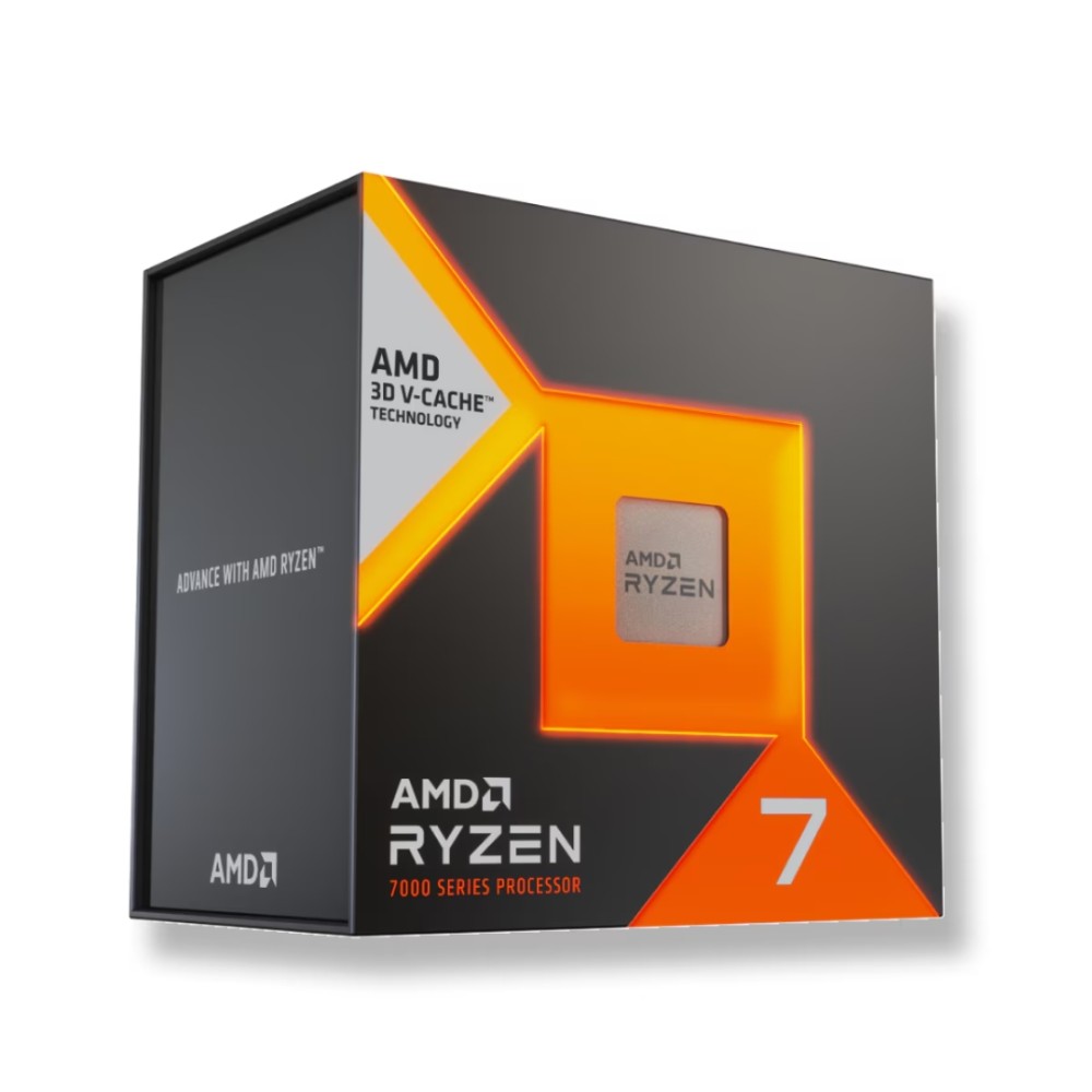 Processador AMD Ryzen 7 7700X3D , 8 Núcleos , 16 Threads , 4,0 GHz , Até 4,5 GHz , Cache 96 MB , Socket AM5