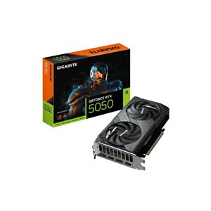 Gigabyte GeForce RTX 5050 WINDFORCE OC , 8GB , GDDR6 , PCIe 5.0 , Preto