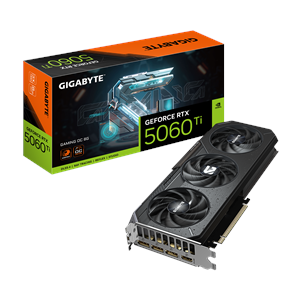 Placa de Vídeo Gigabyte GeForce RTX5060 TI Gaming OC , 8GB , GDDR7 128-Bits , Displayport , HDMI , Preto