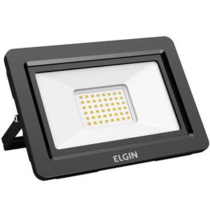 Projetor Luminária LED 10W 6500K Elgin Preto Bivolt
