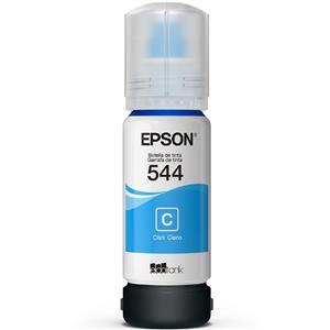 Refil de tinta EPSON T544 , 65mL , Compatível com L3110/3150 , Rendimento 7500 Páginas , Ciano