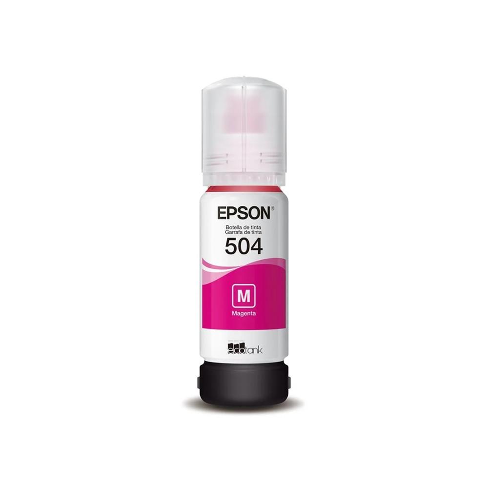 Refil de Tinta Epson T504 Magenta , 70ml , T504322
