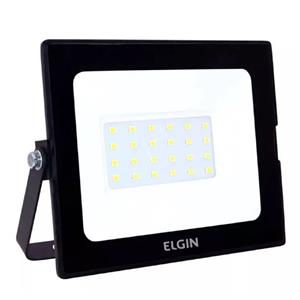 Refletor Projetor Uso Externo Elgin Led 6.500k Bivolt 30w 
